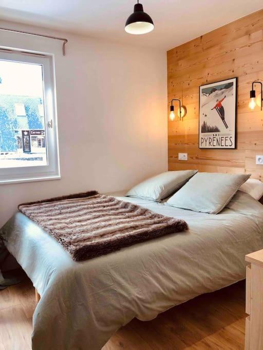 Appartement T4 8 Couchages Spacieux Et Cosy Au Pied Des Pistes Génos Esterno foto