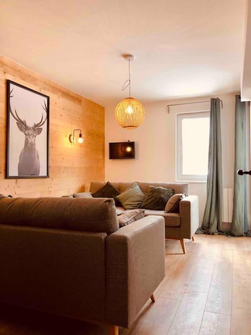 Appartement T4 8 Couchages Spacieux Et Cosy Au Pied Des Pistes Génos Esterno foto