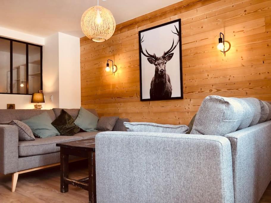 Appartement T4 8 Couchages Spacieux Et Cosy Au Pied Des Pistes Génos Esterno foto